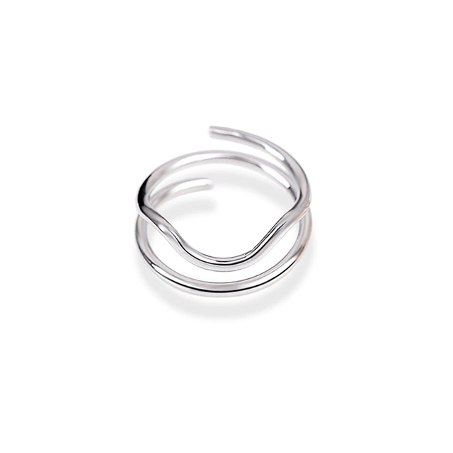 Minimalistic Nail Cuff Ring Fashion Hut Jewelry