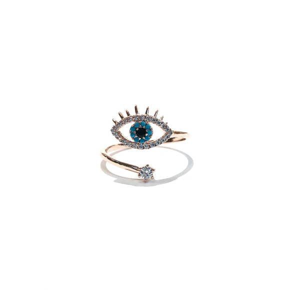 Eye Star Ring Adjustable | Fashion Hut Jewelry