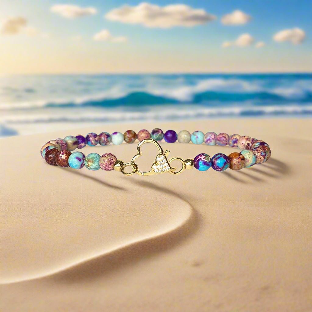 Bella Heart Anklet Fashion Hut Jewelry