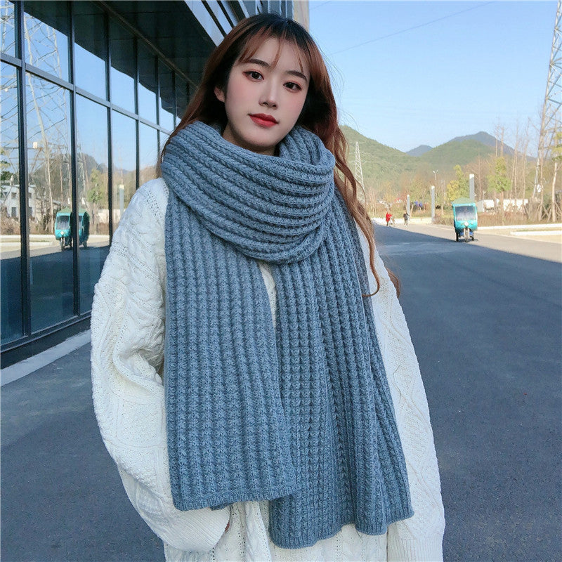 Women's Cable Knit Winter Scarf