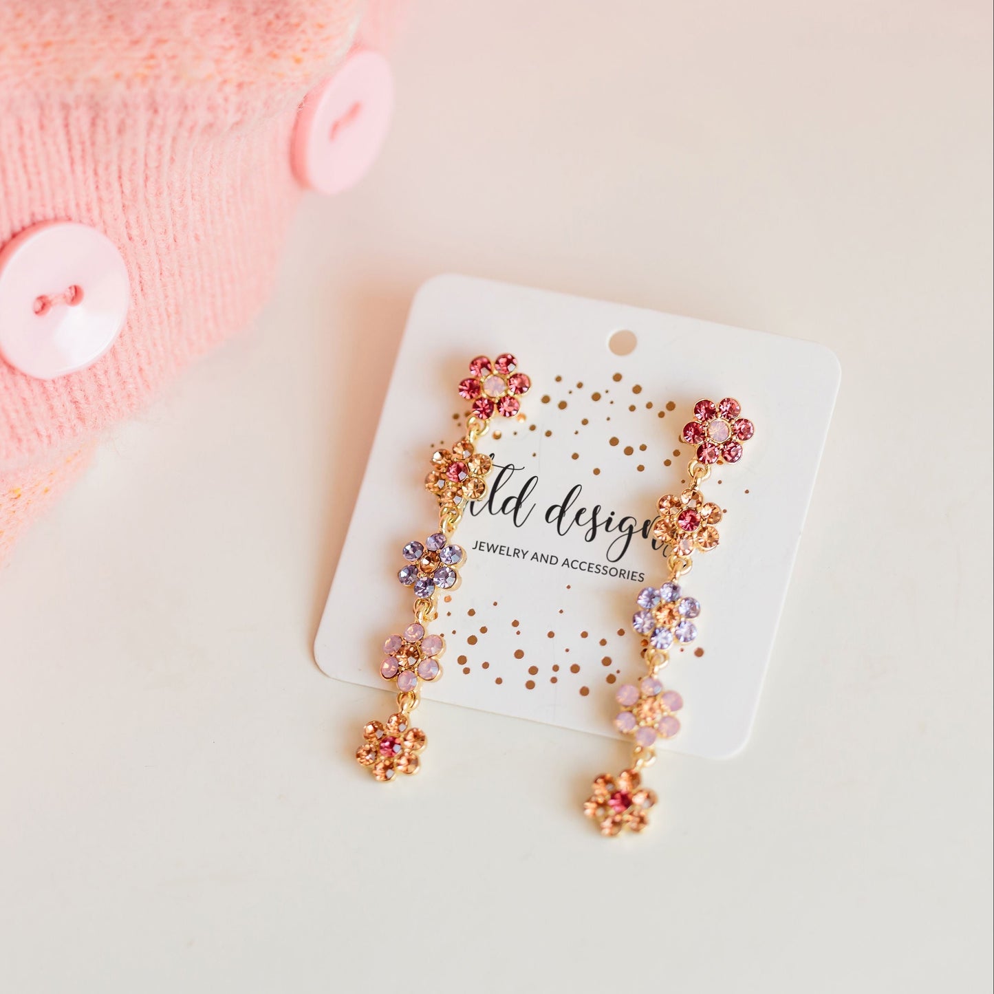 Dainty Flower Dangles