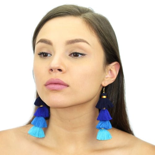 Fringe Tassel Earrings Fashion Hut Jewelry