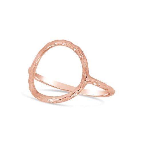 Geometry Circle Ring Fashion Hut Jewelry