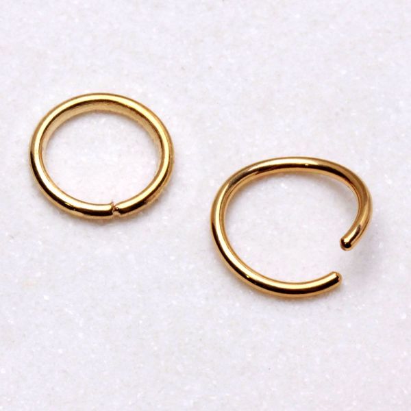 Gold Annealed Seamless Ring