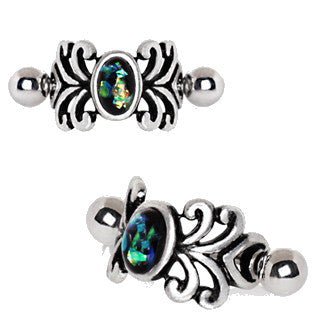 316L Stainless Steel Medieval Design Vine Cartilage Cuff Earring | Fashion Hut Jewelry
