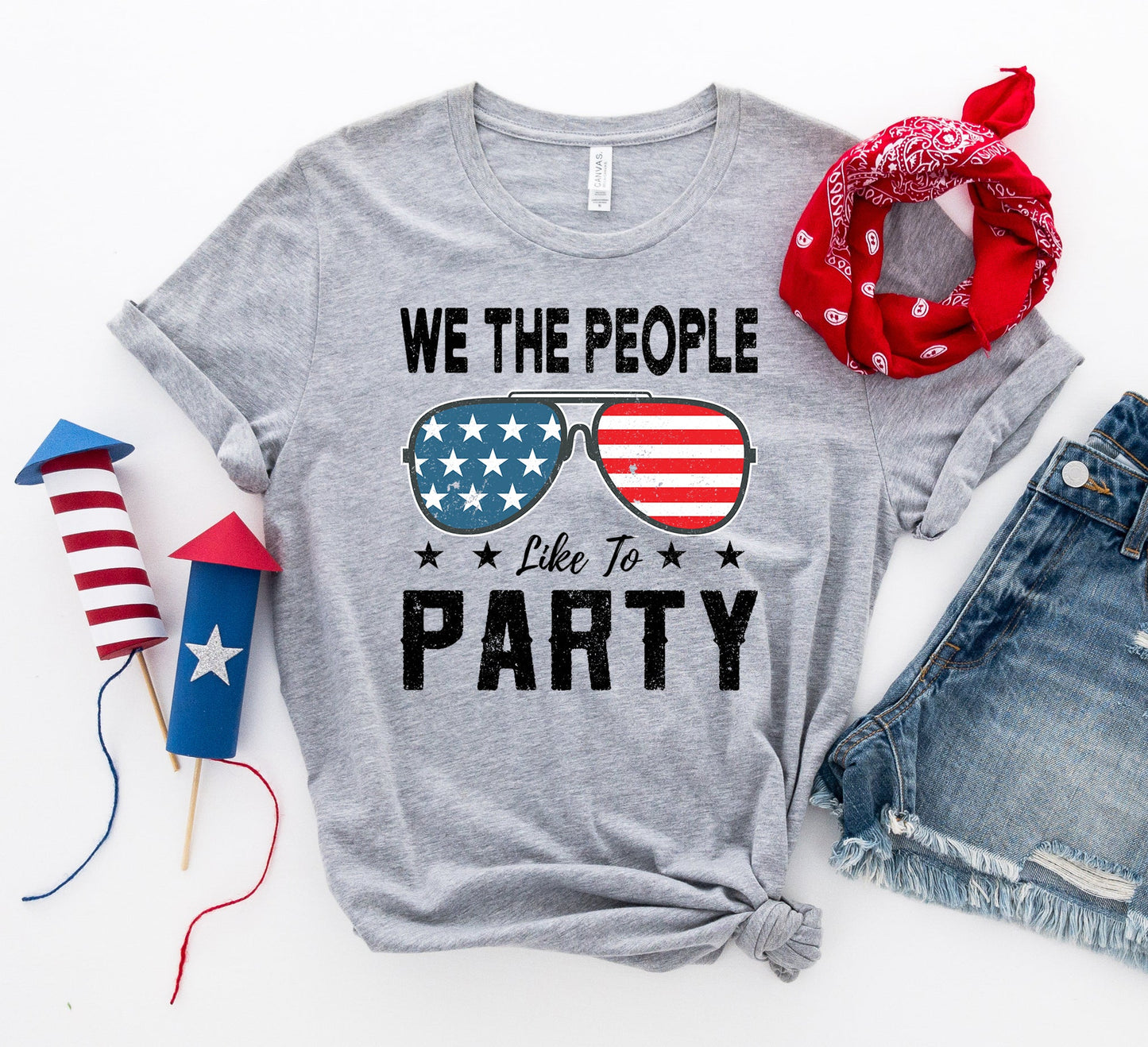 We the People like to Party T-shirt Fashion Hut Jewelry