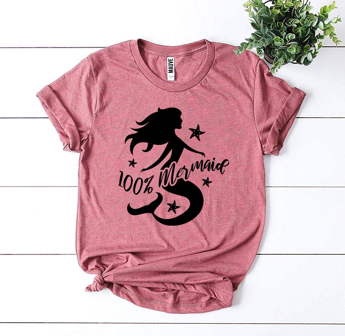 100 Percent Mermaid T-shirt Fashion Hut Jewelry