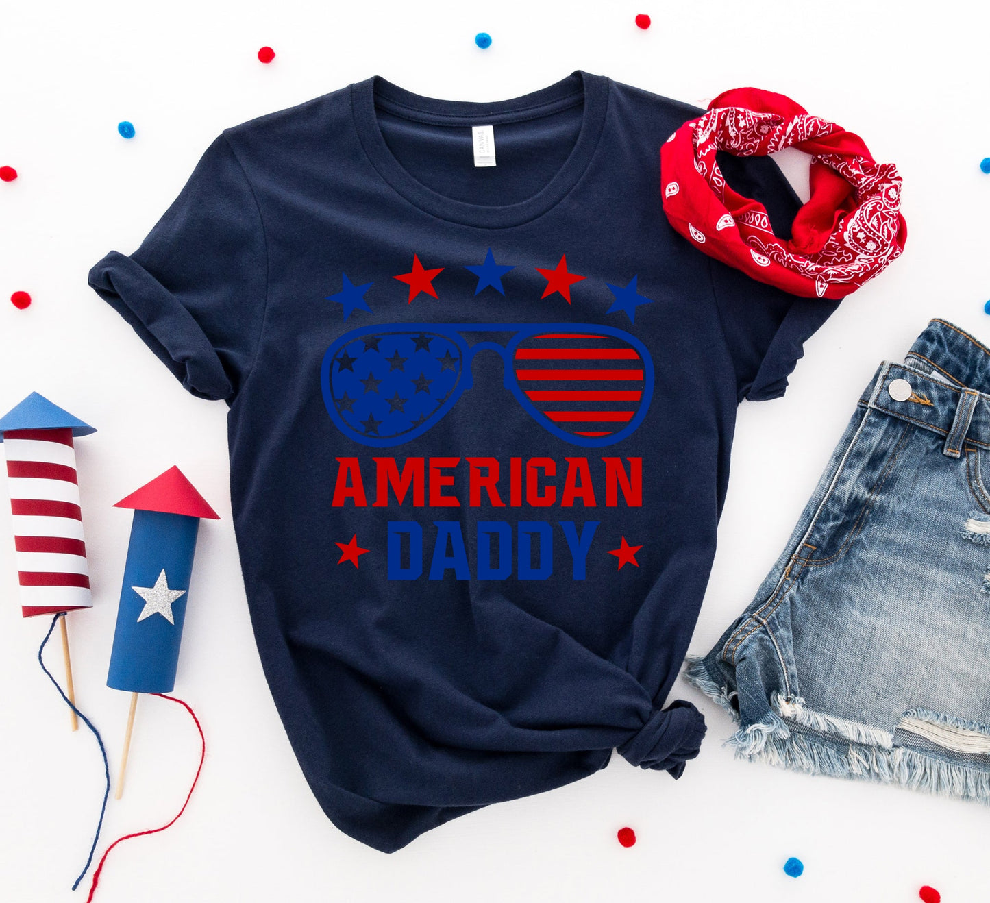 American Daddy T-shirt Fashion Hut Jewelry
