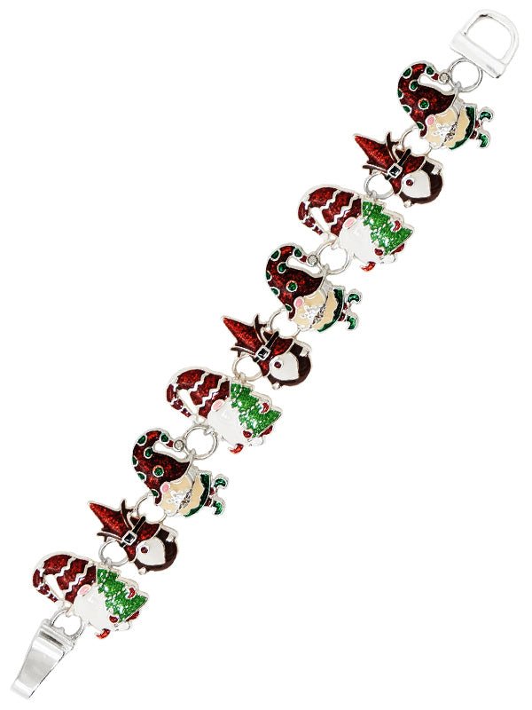 Christmas Gnome Bracelet Fashion Hut Jewelry
