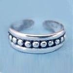 Center Band Sterling Silver Toe Ring Fashion Hut Jewelry