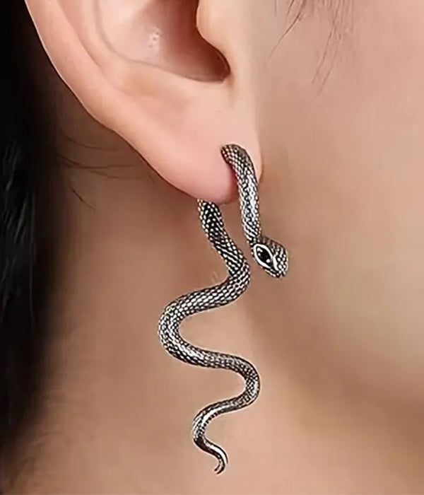 Snake Earrings Dangle Goth Earrings Fashion Hut Jewelry