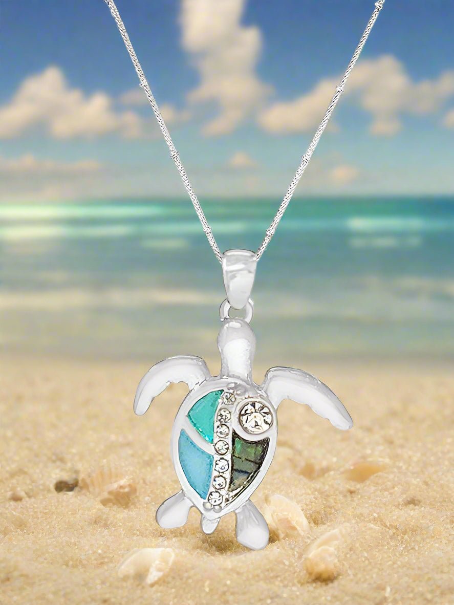 Abalone Turtle Necklace Fashion Hut Jewelry