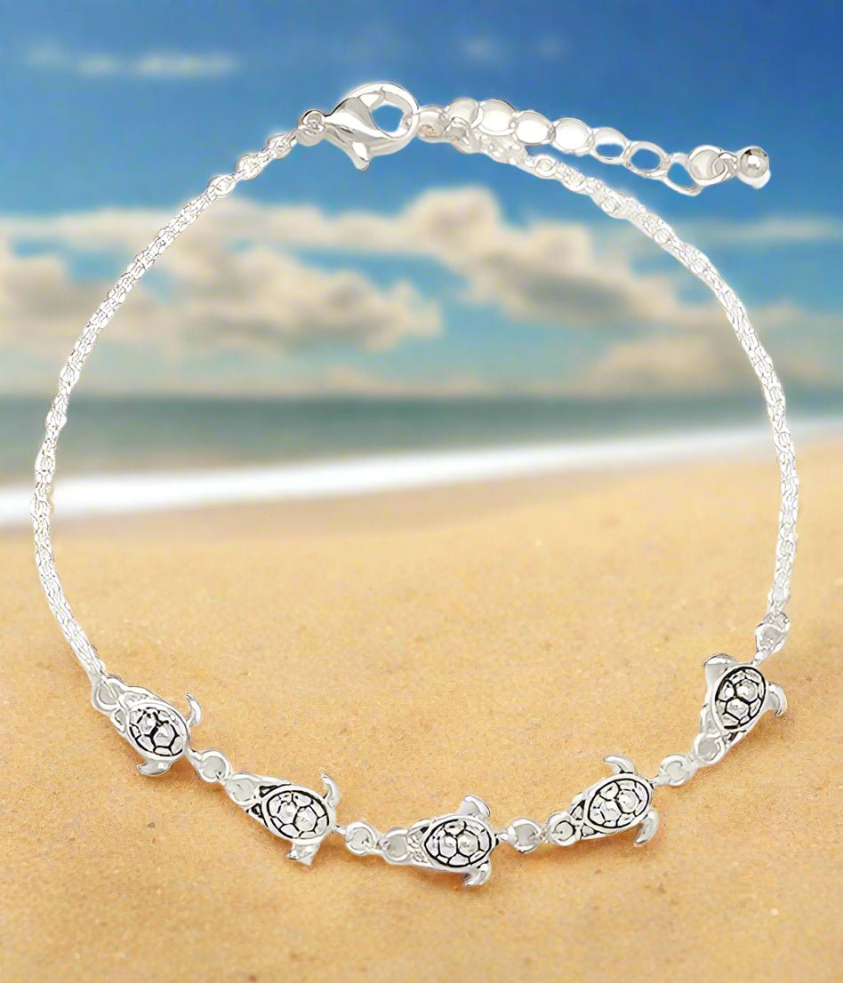 Turtle Anklet Fashion Hut Jewelry