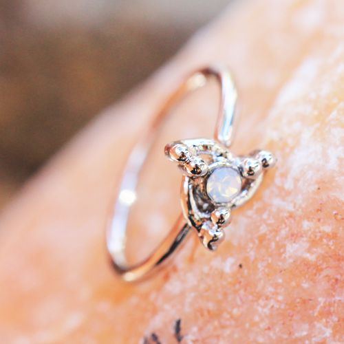 316L Stainless Steel Ornate Swirl Design Nose Hoop / Cartilage Earring Fashion Hut Jewelry