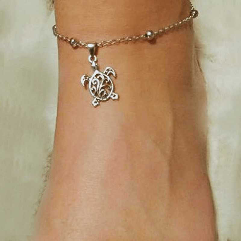Turtle Beach Anklet Fashion Hut Jewelry
