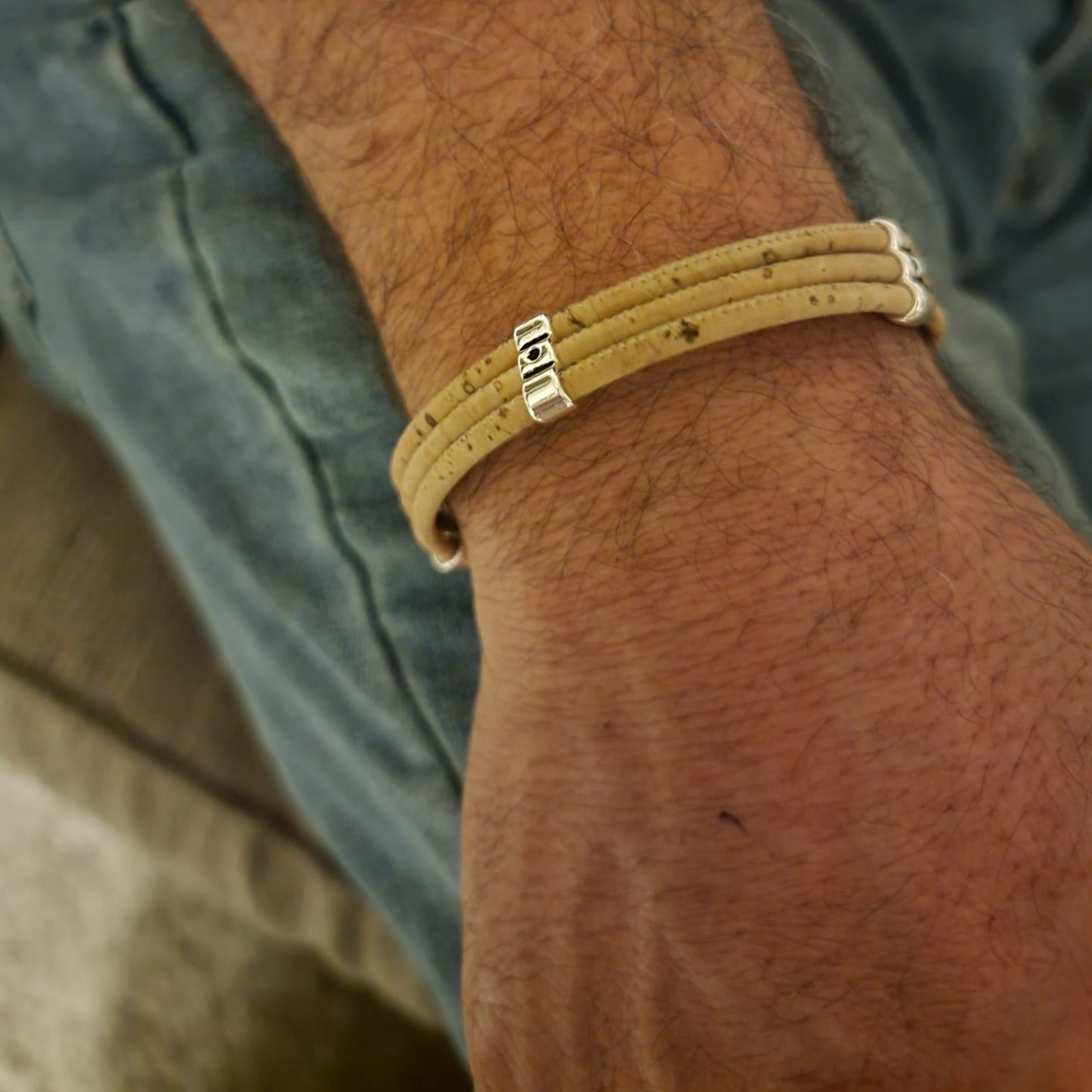 Men's Cork Bracelet - Triple | Fashion Hut Jewelry