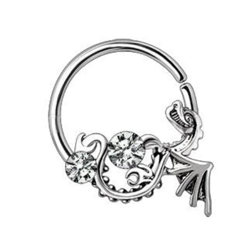 Flying Dragon Annealed Seamless Ring | Fashion Hut Jewelry