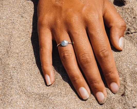 Shell Beach Adjustable Ring | Fashion Hut Jewelry