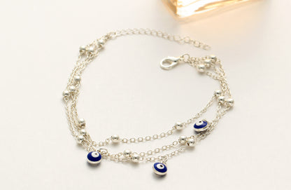 Foot jewelry bead chain beach anklet