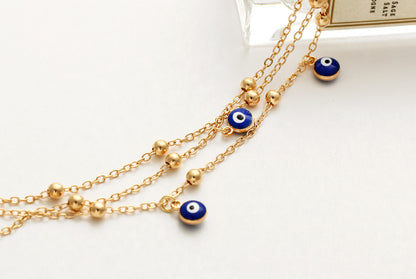 Foot jewelry bead chain beach anklet