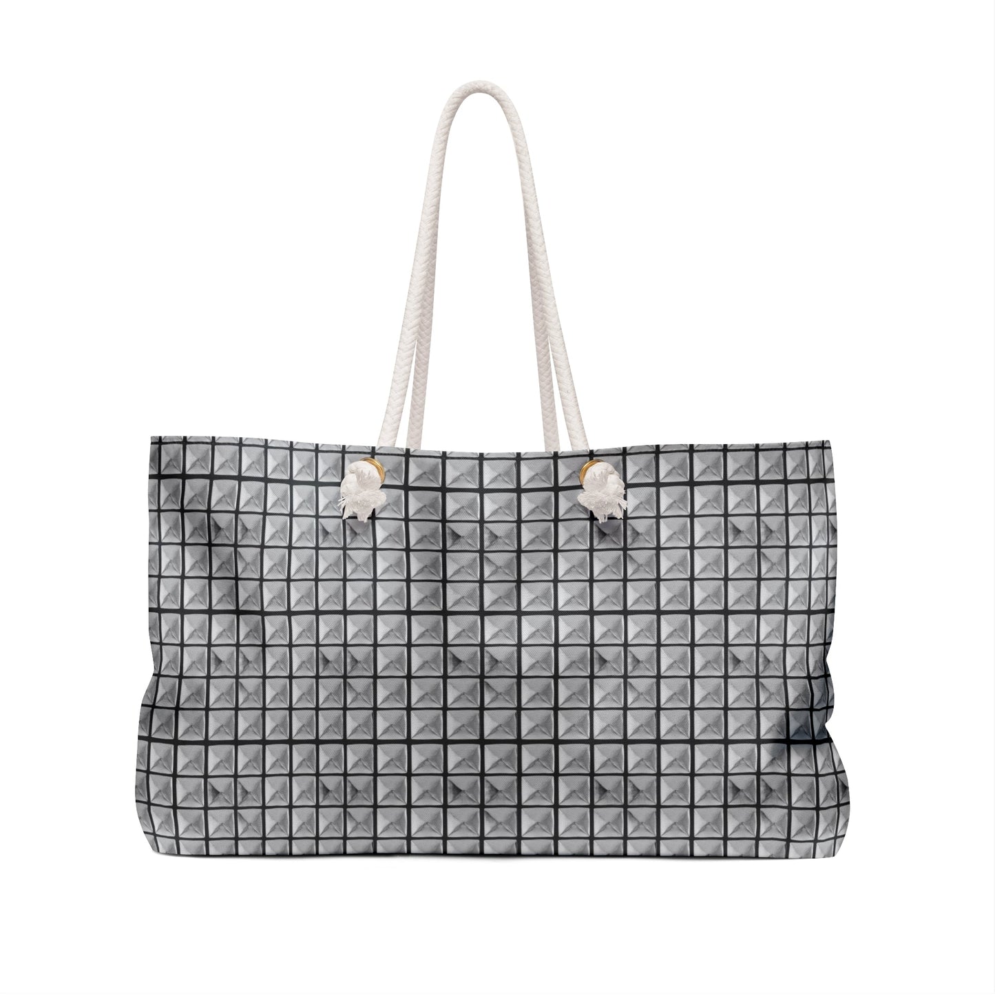 Studded Weekender Beach Bag