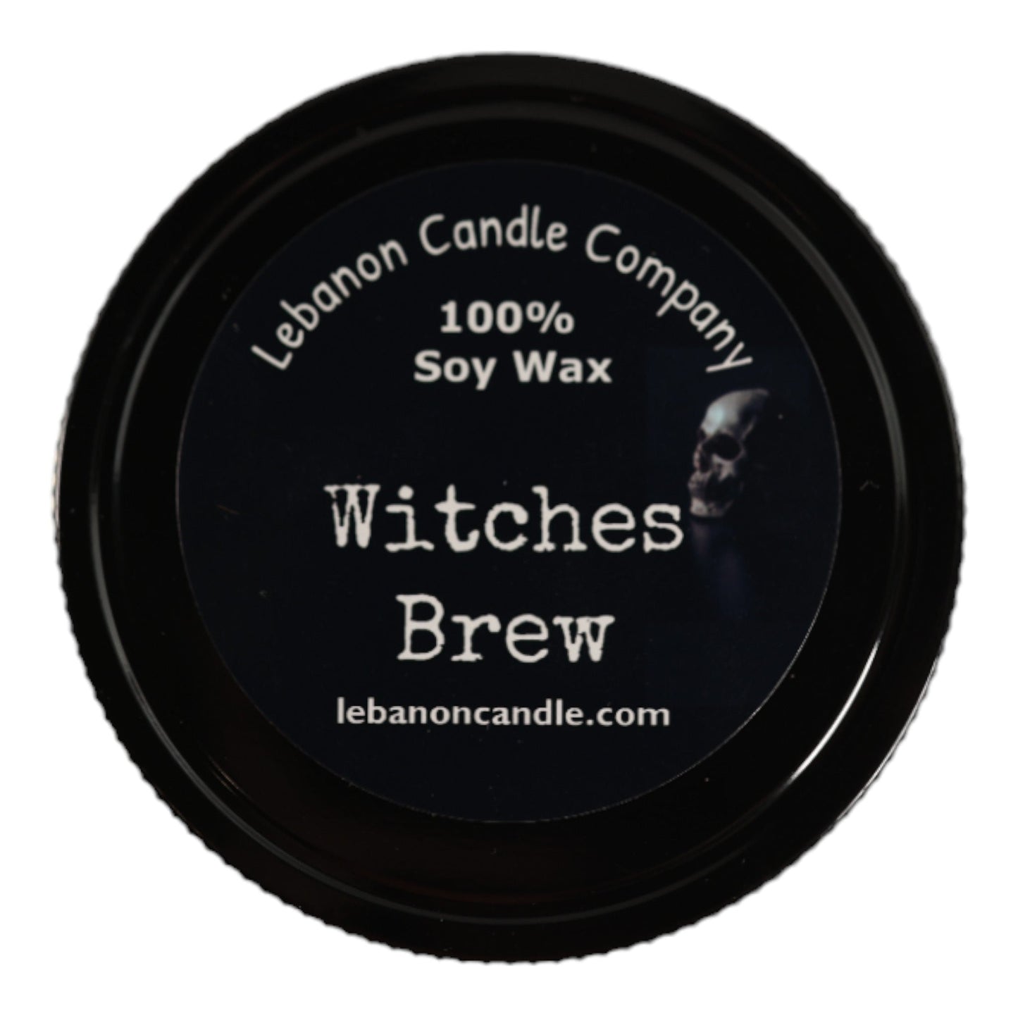 Witches Brew Scented Skull Candle