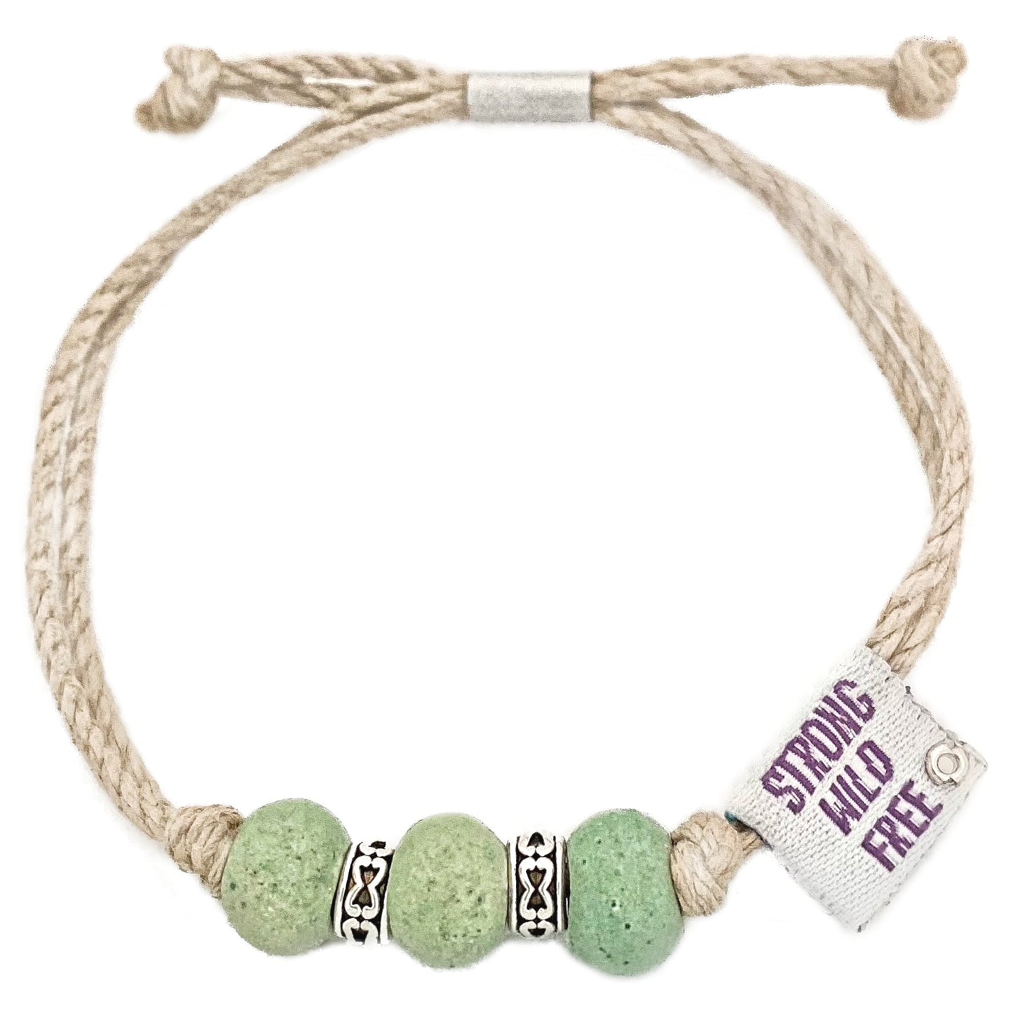 Strong Wild Free | Earth Vibes Bead Bracelet