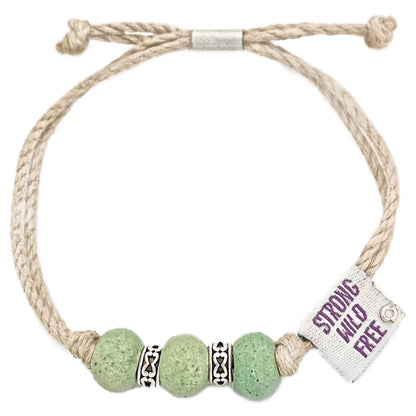 Strong Wild Free | Earth Vibes Bead Bracelet