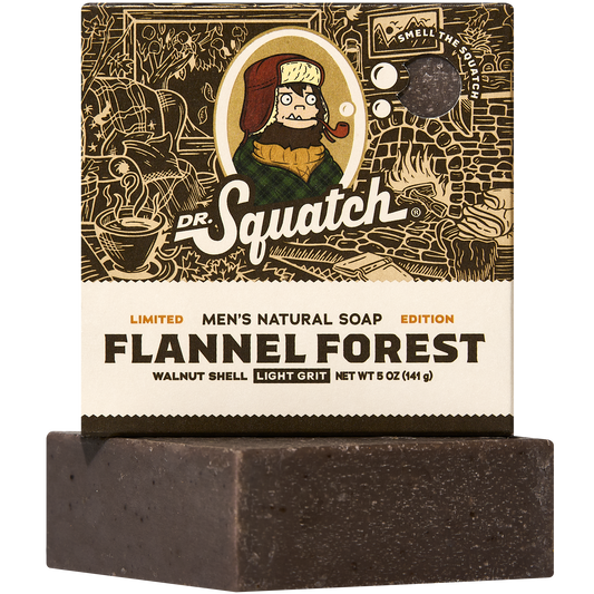 Dr. Squatch Flannel Forest Bar Soap