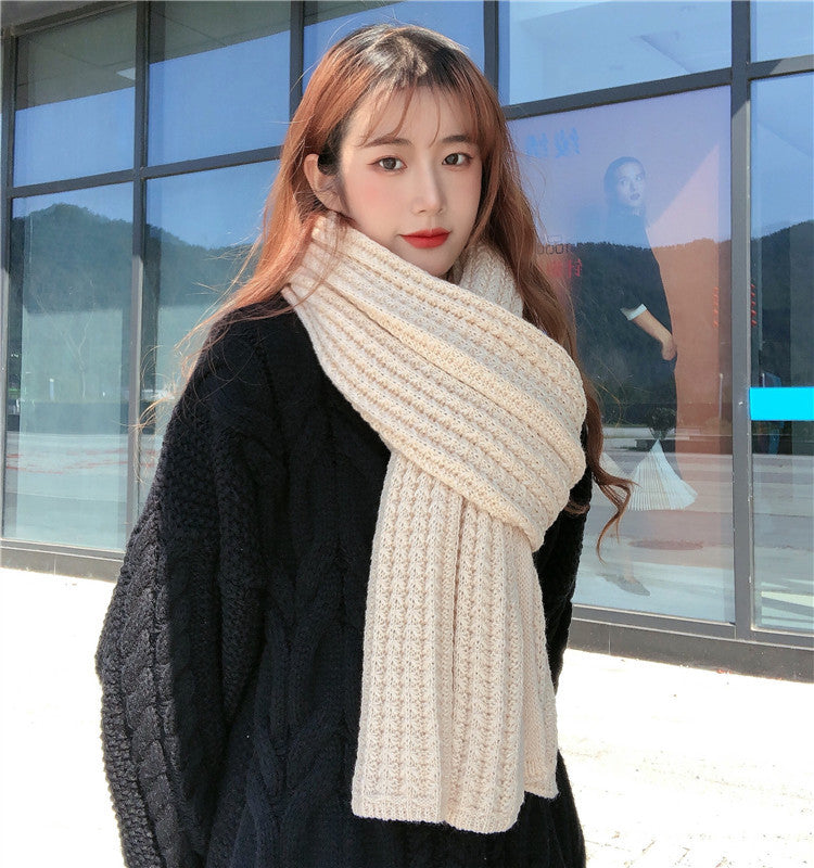 Women's Cable Knit Winter Scarf