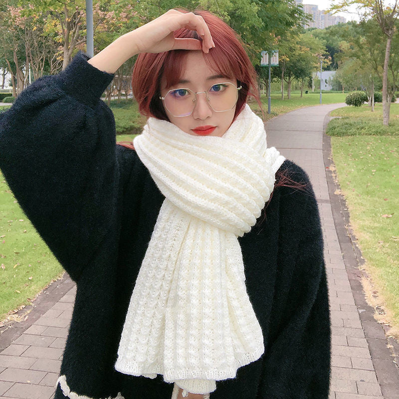 Women's Cable Knit Winter Scarf