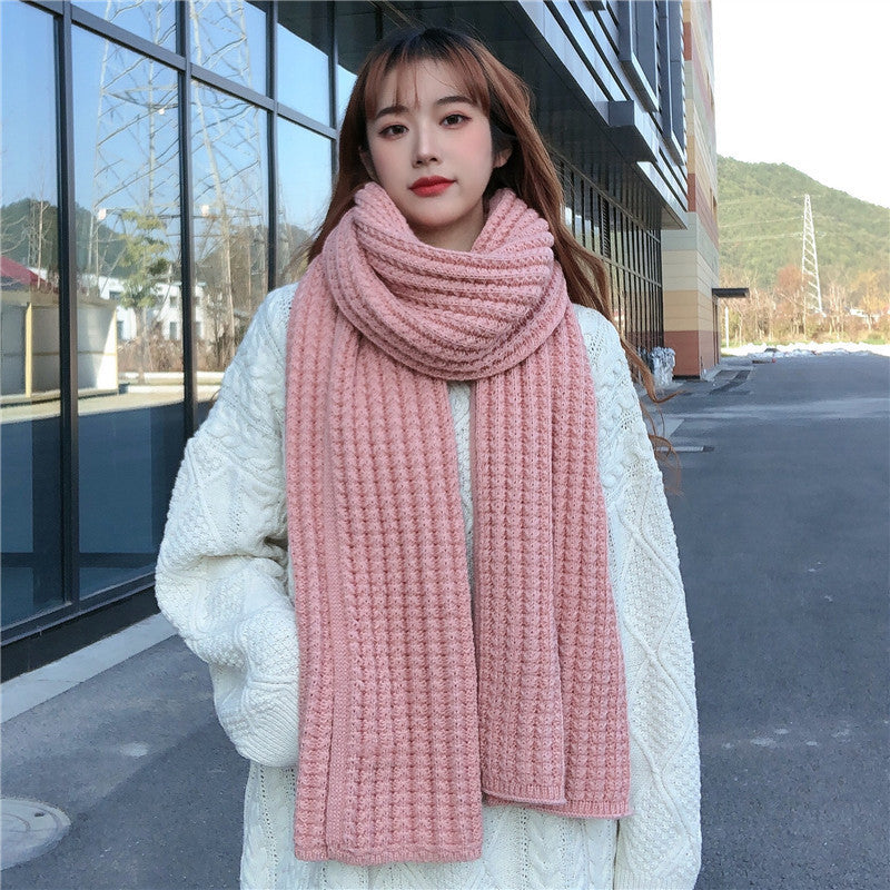 Women's Cable Knit Winter Scarf
