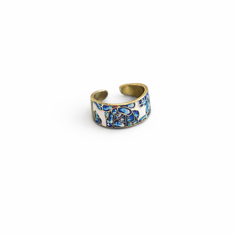 Indigo Ring Adjustable