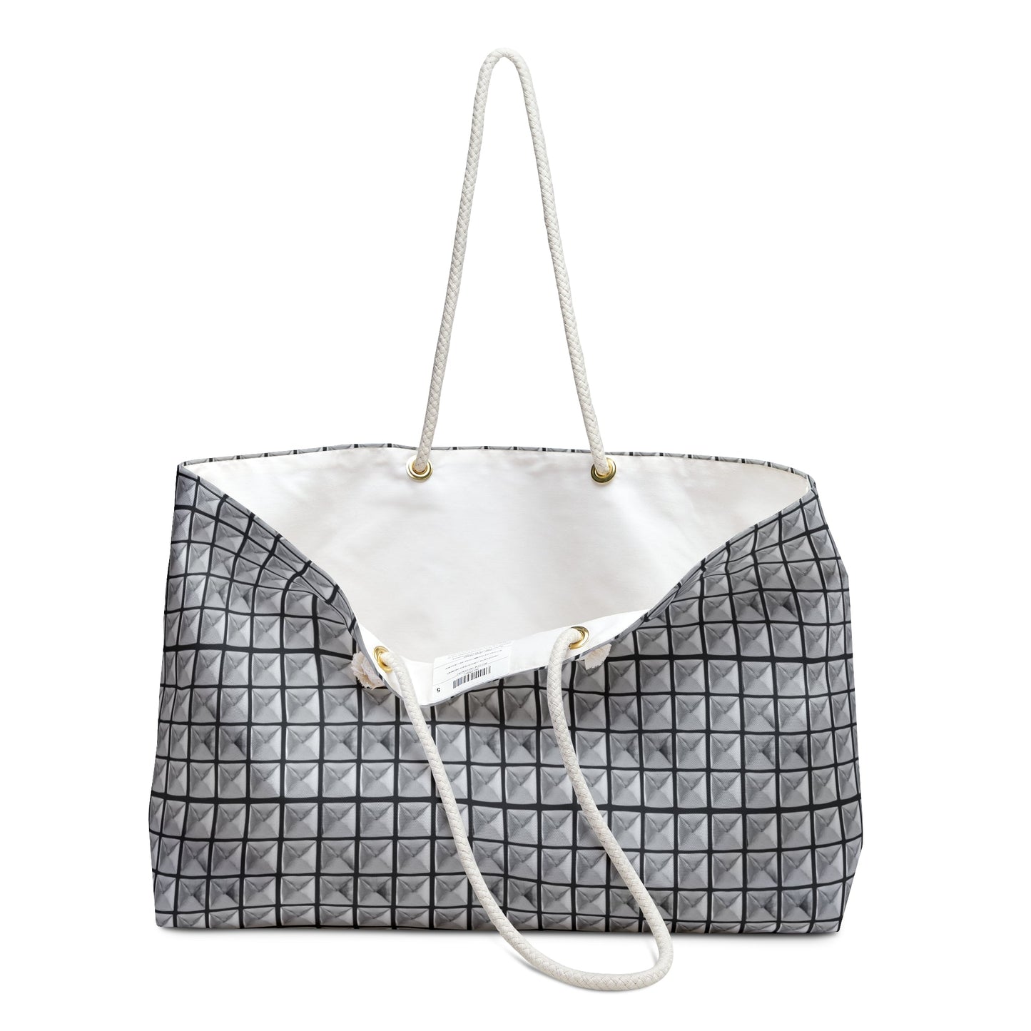 Studded Weekender Beach Bag