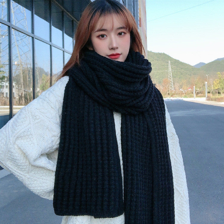 Women's Cable Knit Winter Scarf