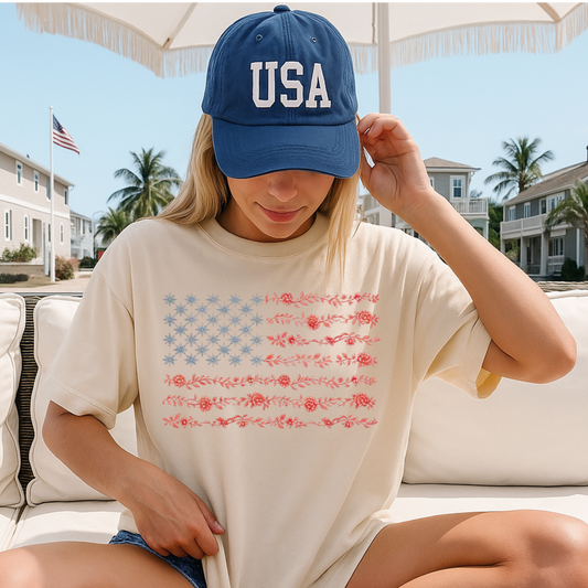 4th of July Flag T-shirt