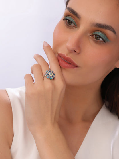 Mehrangarh Gardenia Ring