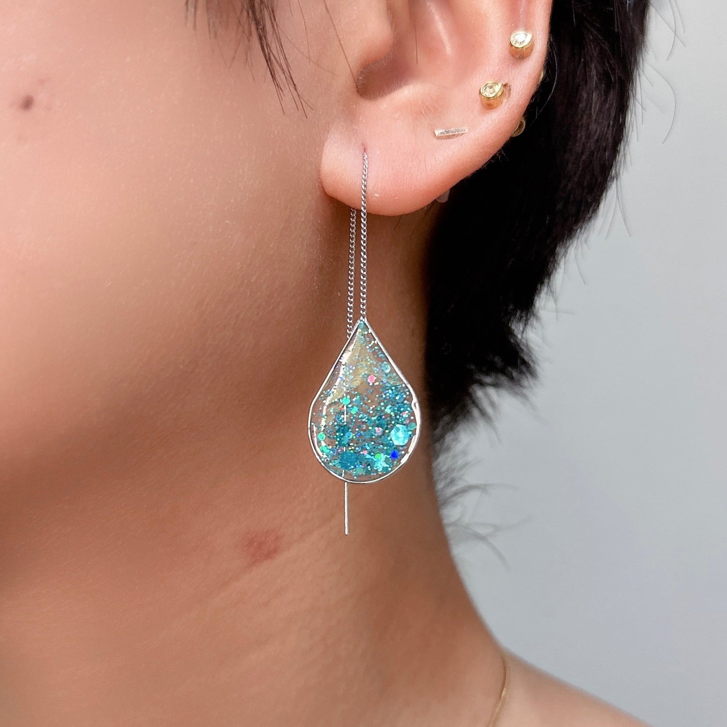 Thiên Lam Ear Threaders