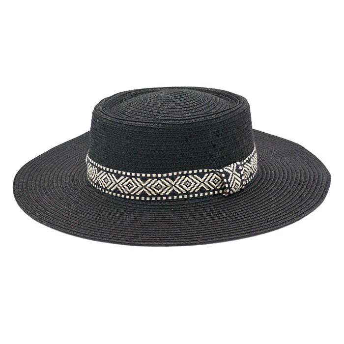 Tribal Band Panama Sun Hat