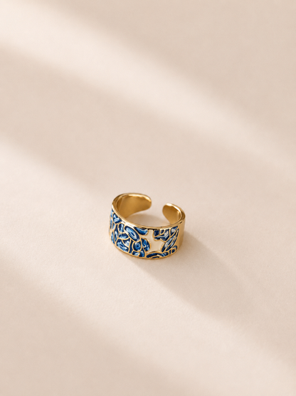 Indigo Ring Adjustable