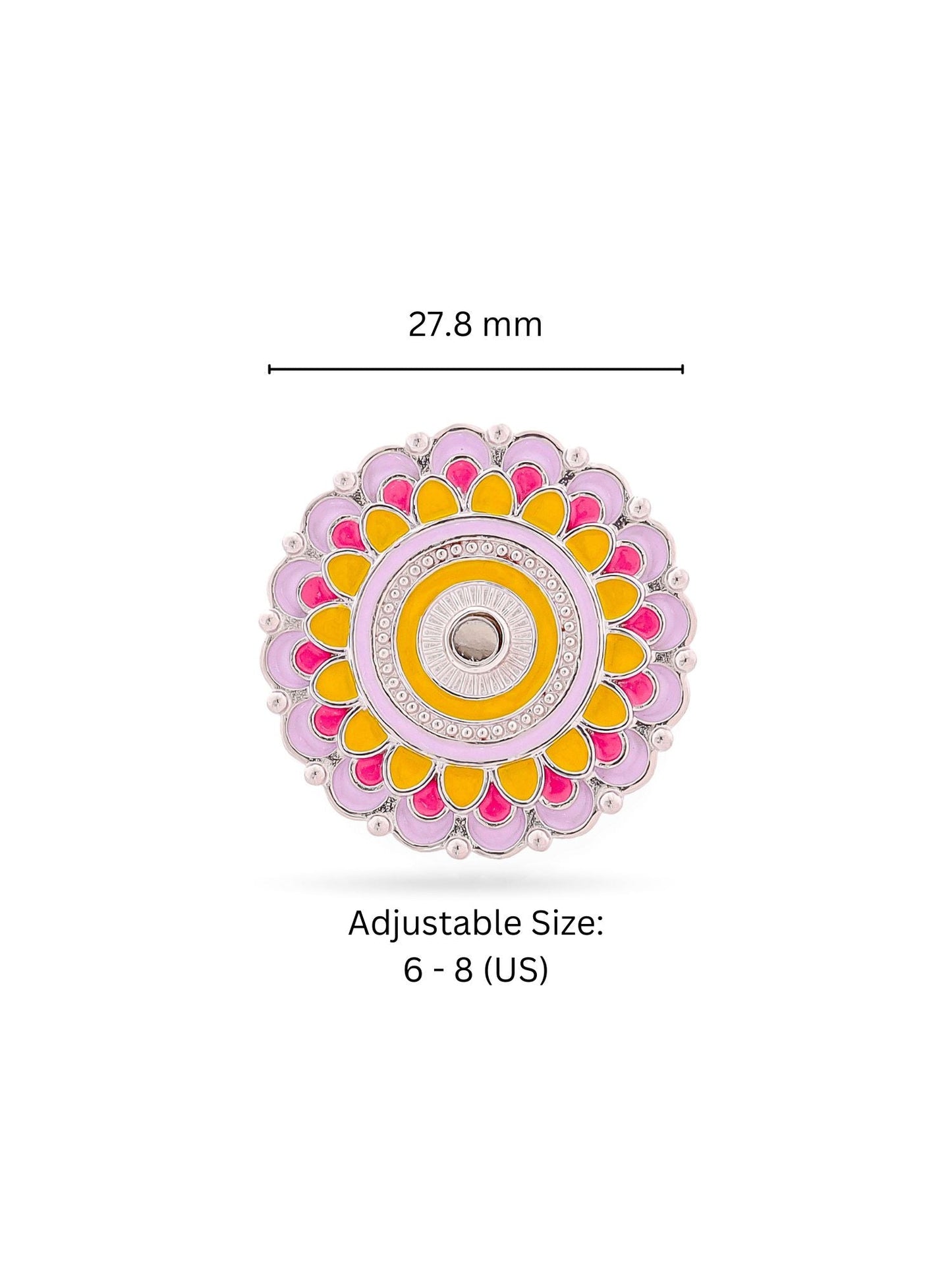 Radiant Sunburst Ring