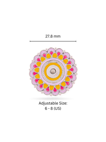 Radiant Sunburst Ring