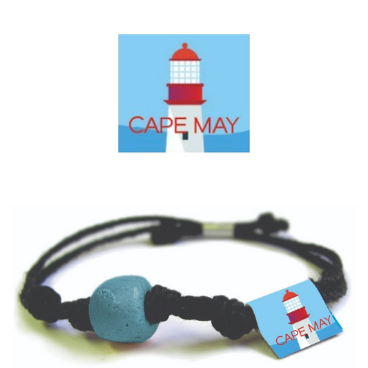 Cape May, NJ Bead Bracelet / Anklet