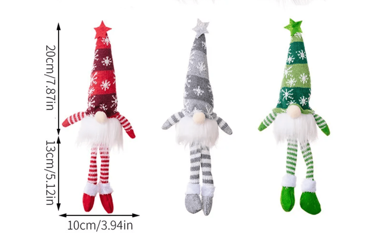 Christmas Gnome Light Up - Long Legs