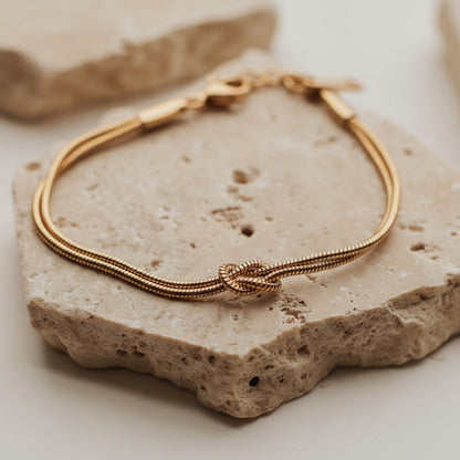 Evelyn Infinity Knot Bracelet