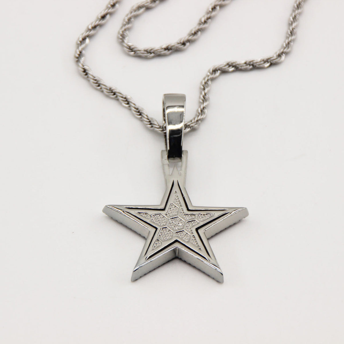 Dallas Star Pendant Necklace – Fan Gift for Game Day