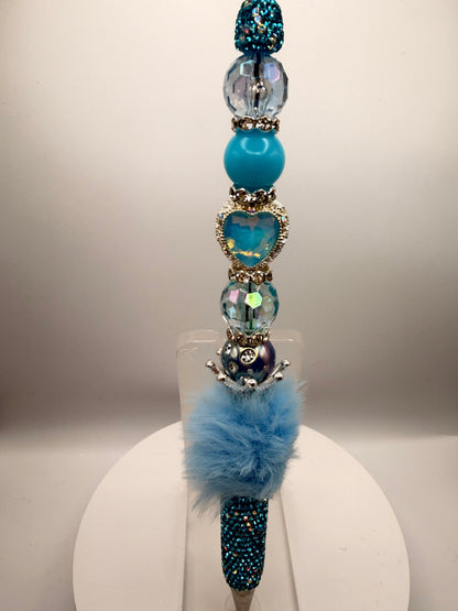 Azure Empress Frostveil Statement Pen