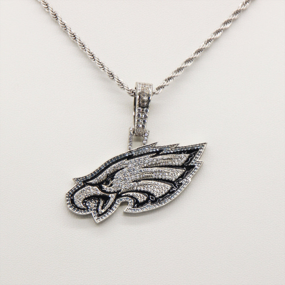 Philadelphia Emblem Pendant Necklace – Perfect Gift for Game Day Fans