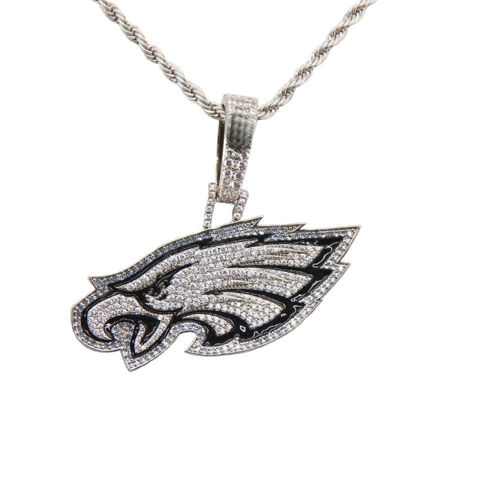 Philadelphia Emblem Pendant Necklace – Perfect Gift for Game Day Fans