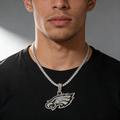 Philadelphia Emblem Pendant Necklace – Perfect Gift for Game Day Fans